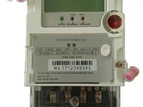 Hình ảnh công tơ điện tử 1 pha nhiều biểu giá trực tiếp kiểu DDS26D