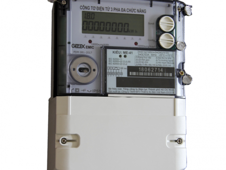 Hình ảnh công tơ điện tử 3 pha 4 dây 3 biểu giá gián tiếp kiểu ME-41