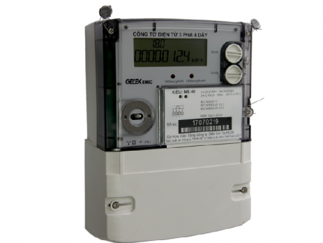Hình ảnh công tơ điện tử 3 pha 4 dây ME-40
