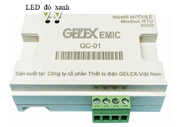 LED chỉ thị Modbus RTU kiểu GC-01
